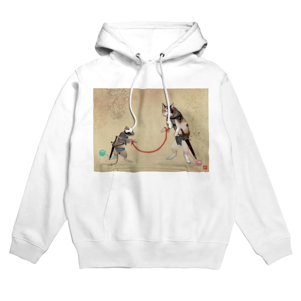 神聖家畜帝国　SUZURI店のアタッチメント Hoodie