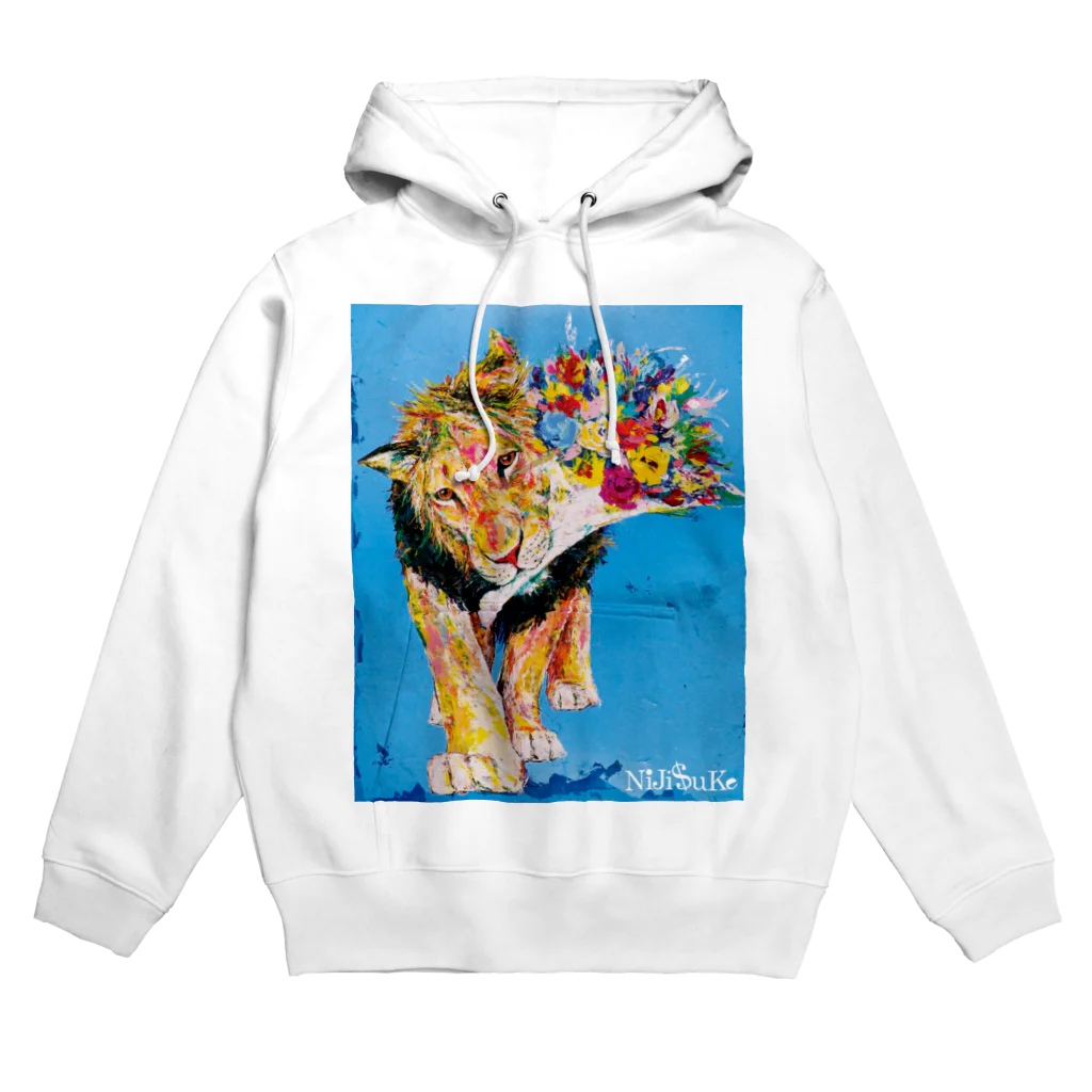 NiJi$uKeの花束ライオン_2020_F30 Hoodie