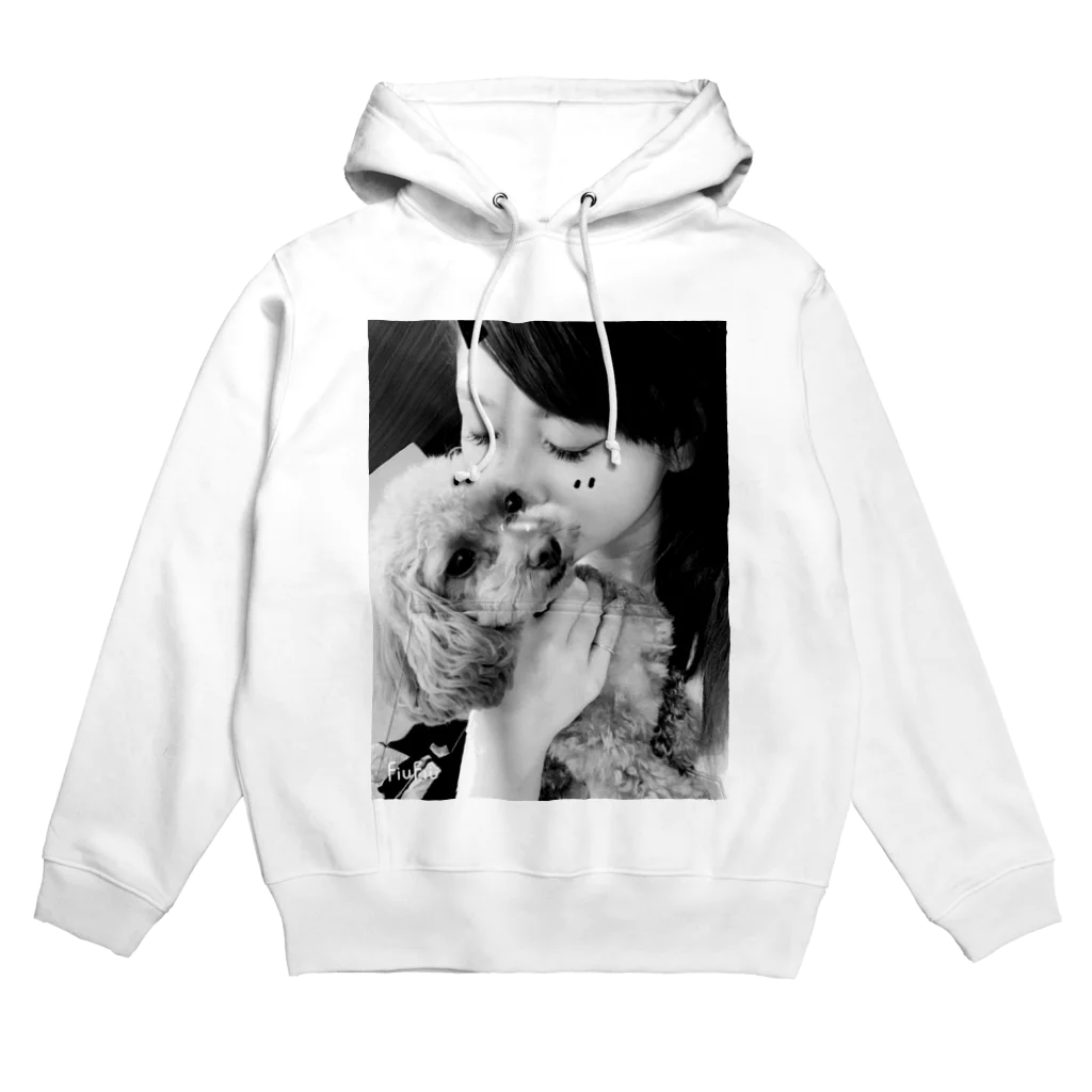 けぃすけの愛犬と美女 Hoodie