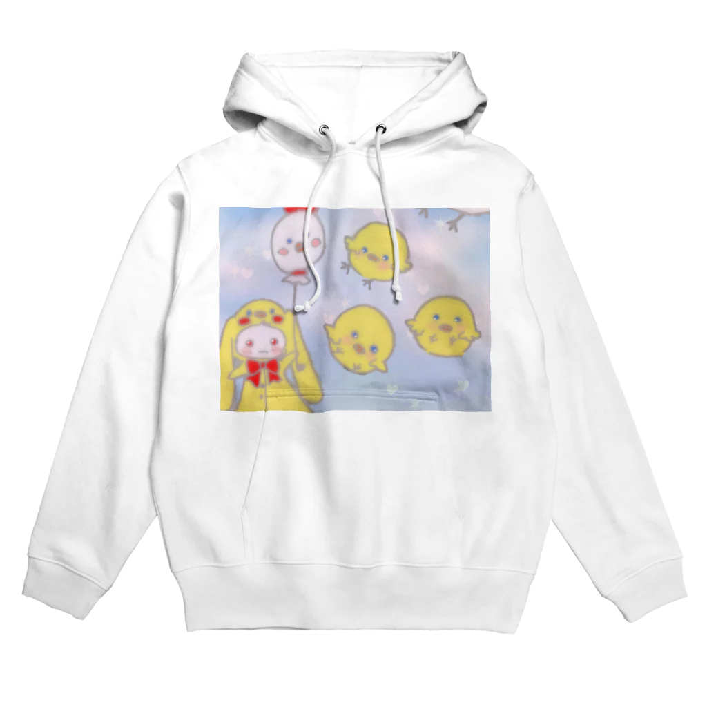 しろうさぎの2017 あけおめ Hoodie