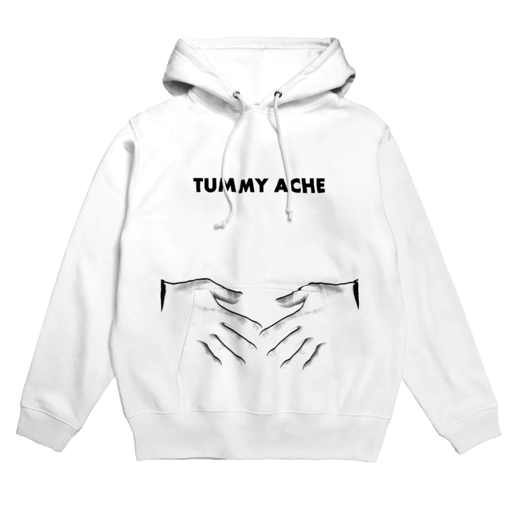 TAKUYA DESIGN WORKSのポンポン痛い English ver. Hoodie