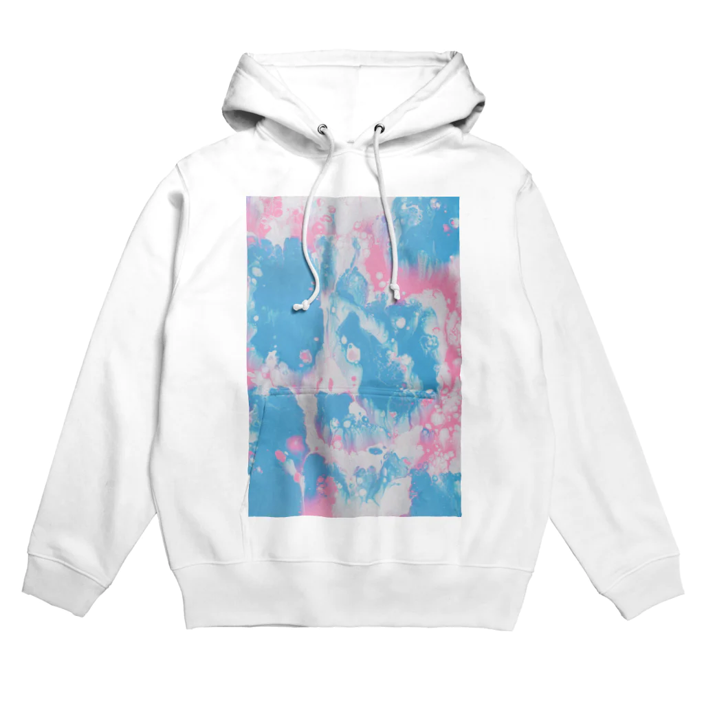 シロクマ屋のマーブルB Hoodie