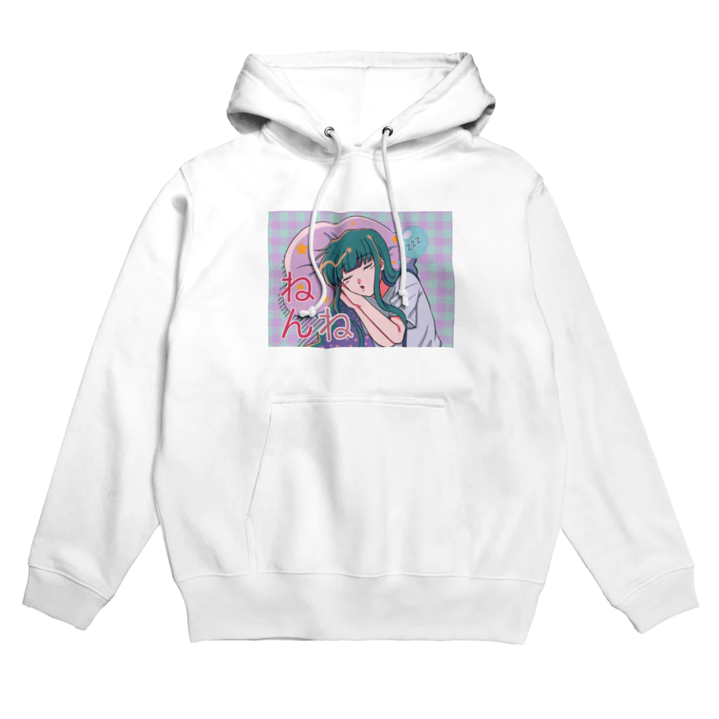 こんにちはの90年代風ねんね Hoodie