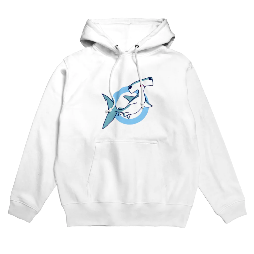 439_だったり沢蟹だったりのゆるいシュモクザメ Hoodie