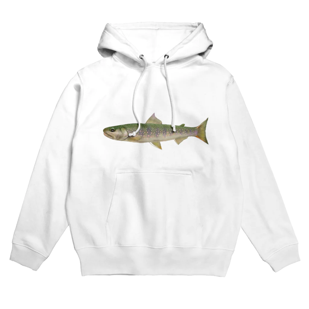 小雑貨魚屋のニッコウイワナ Hoodie