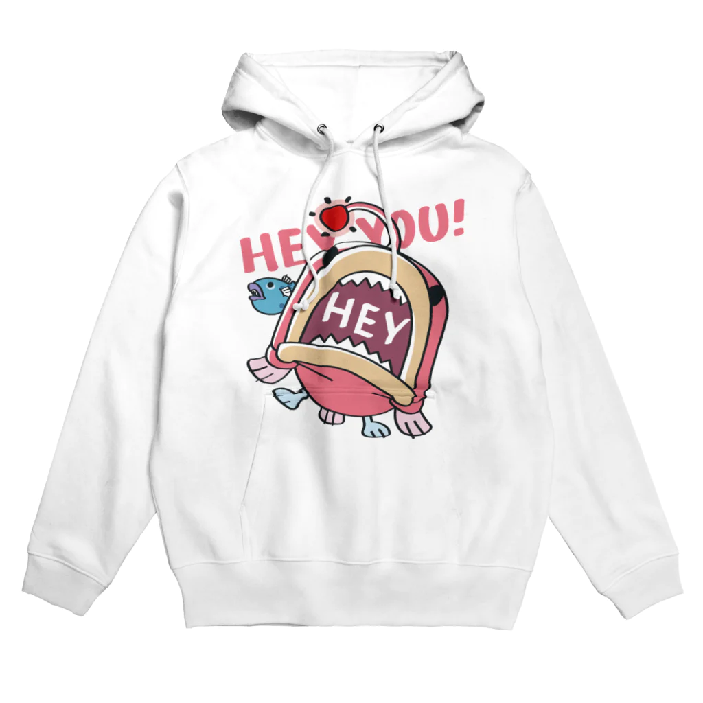 イラスト MONYAAT のHEY YOU!*釣れたかもA* Hoodie