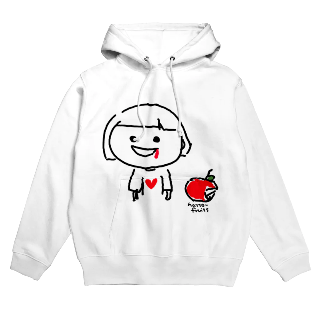 ハットーフルーツのりんご齧ったら歯ぐきから血が出た Hoodie