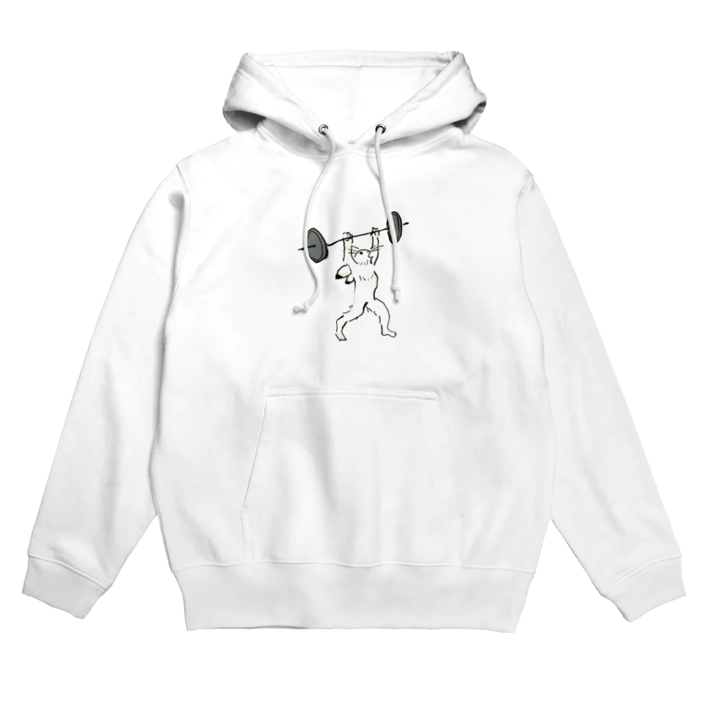 めぇめぇ羊のバーベル上げ Hoodie