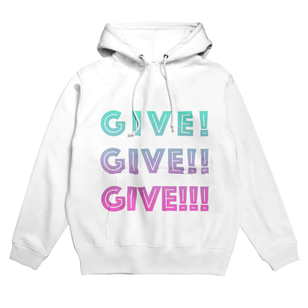 K！のGIVE!GIVE!!GIVE!!!ー淡い。 パーカー