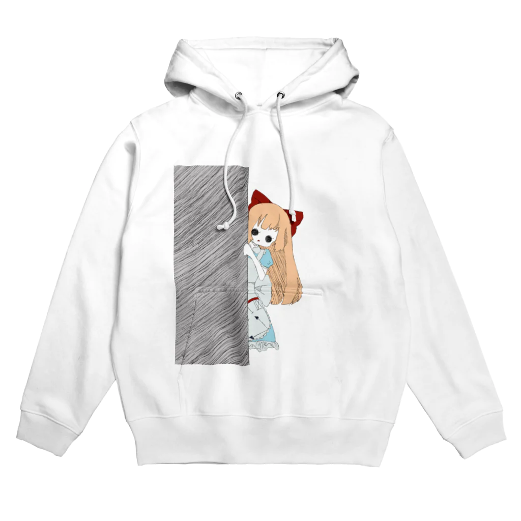 しらかわののぞき見アリス Hoodie