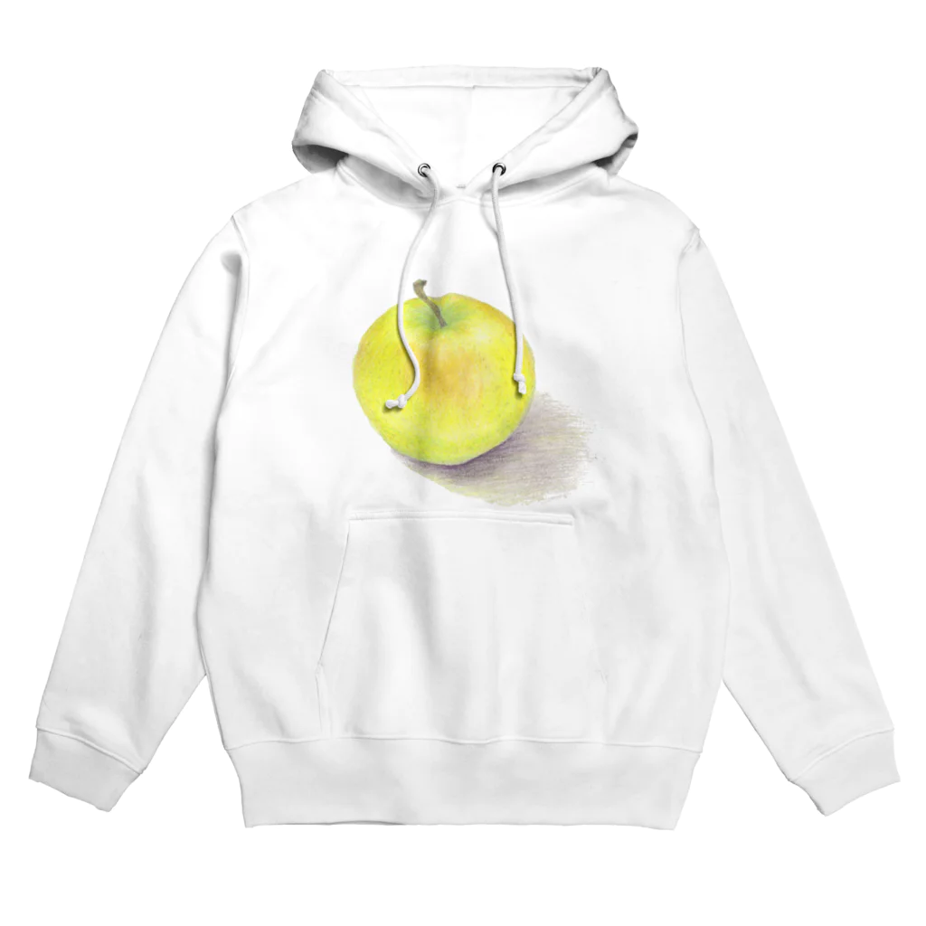 さちこの色鉛筆のもぎたてのりんご 王林 Hoodie