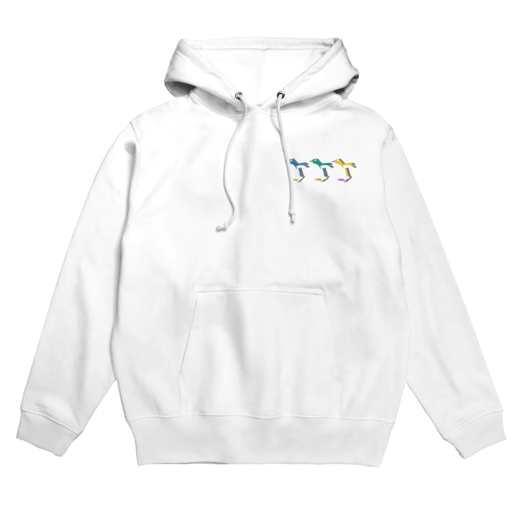 ゆるん屋。のドンキホーテペンギンくん Hoodie