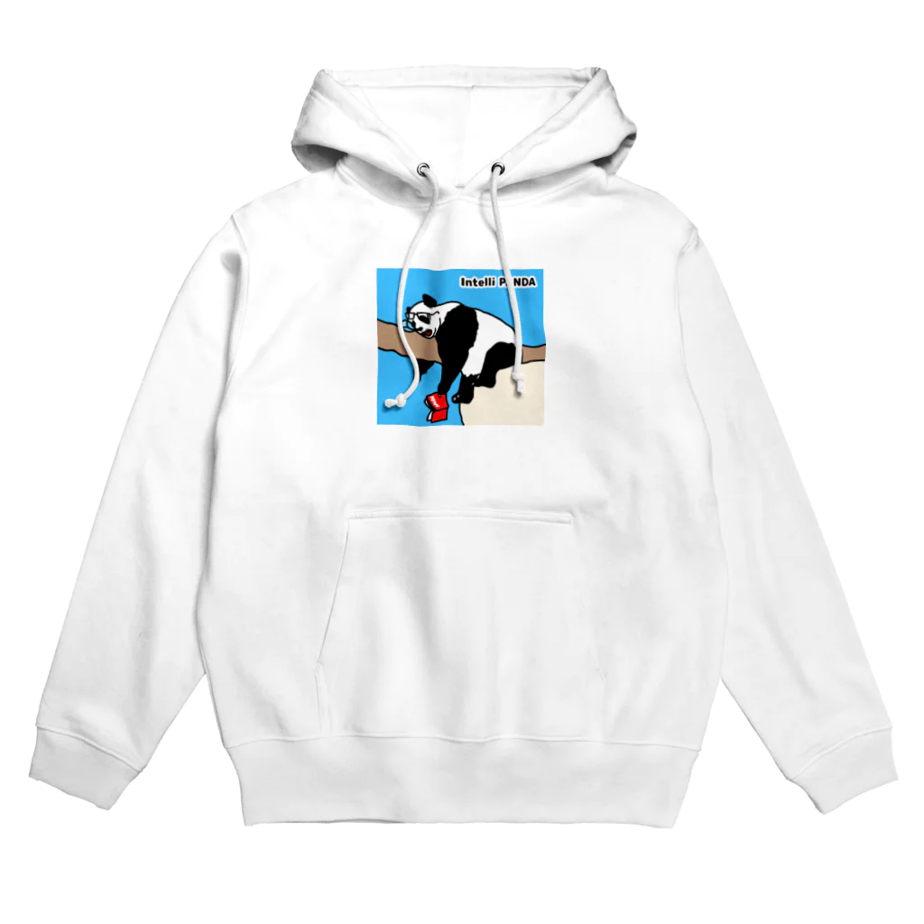 ひろりん星人のインテリパンダ Hoodie