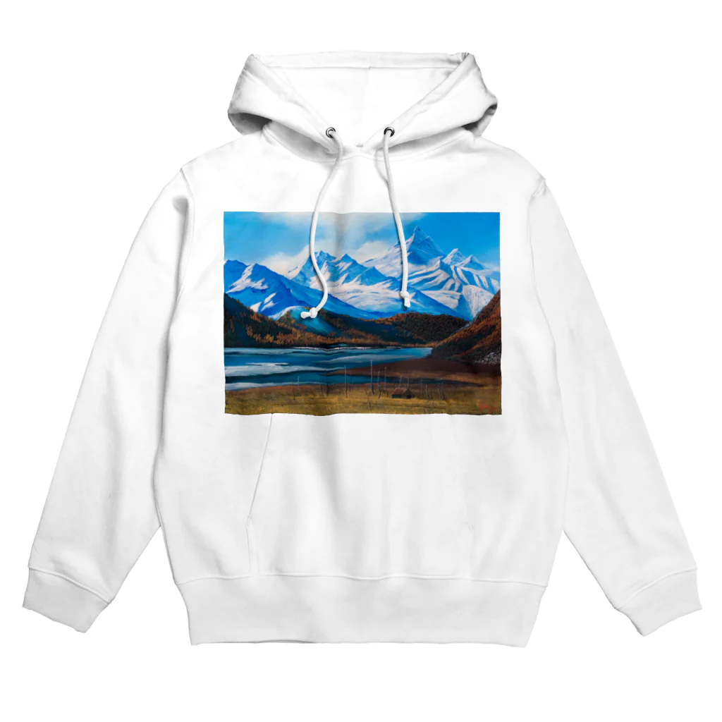 Isseyのアラスカ・雪解け Hoodie