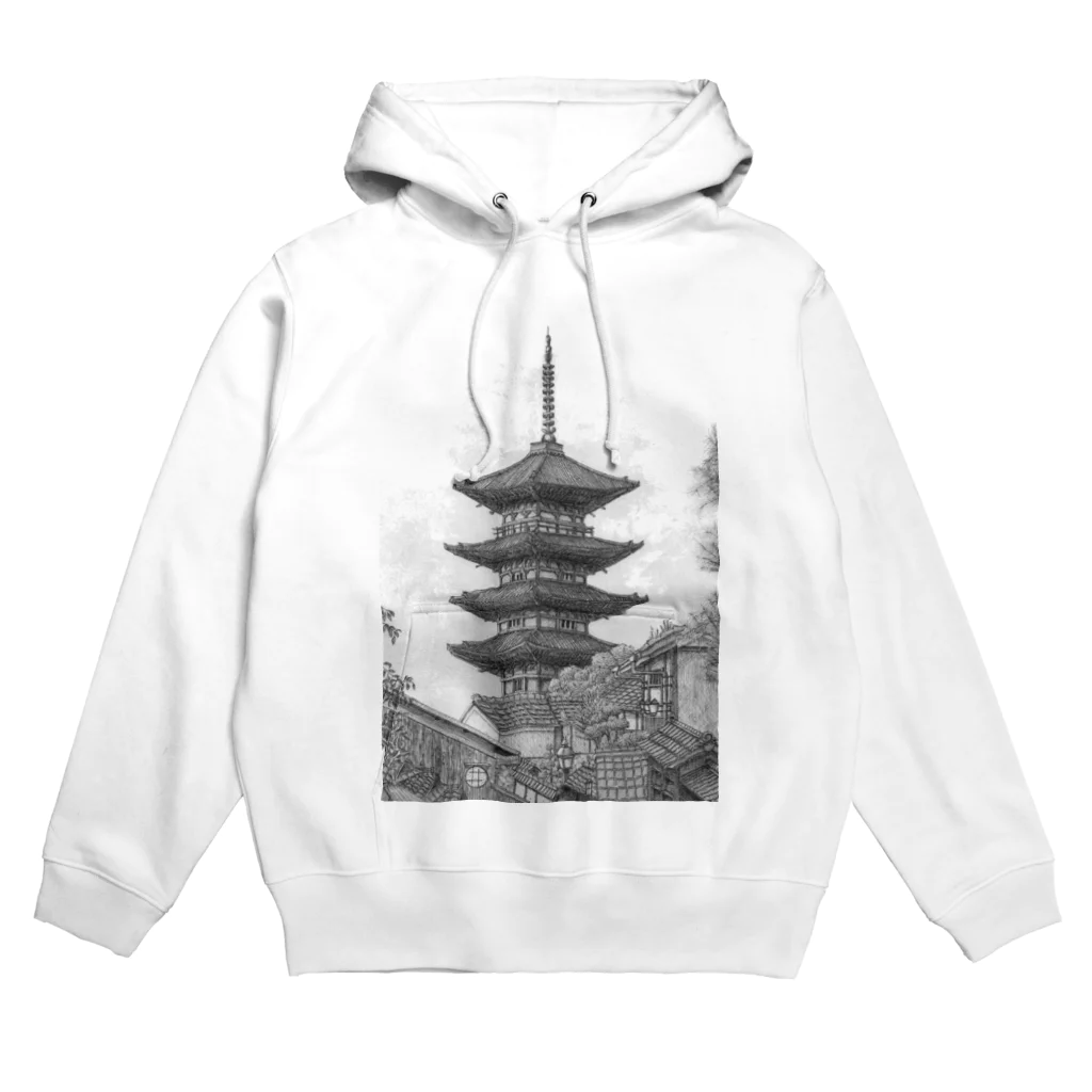 ヤマムーの八坂の塔 Hoodie