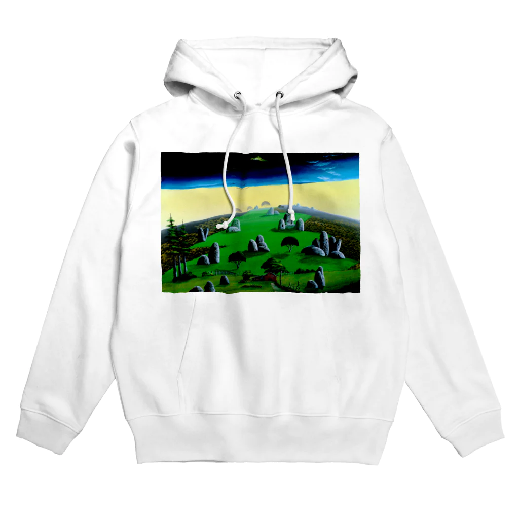 Isseyの奇岩の丘 Hoodie