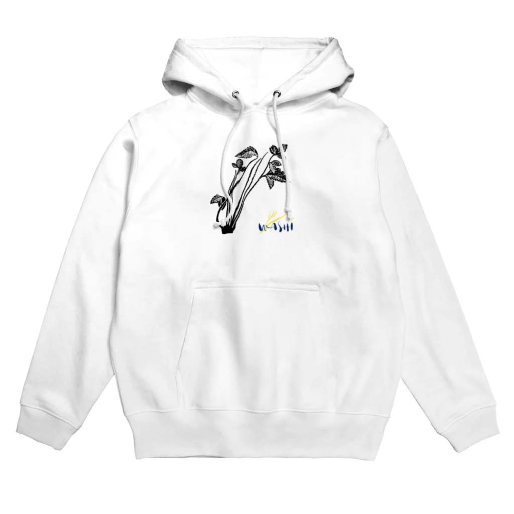 Washi＋の楮シリーズ Hoodie