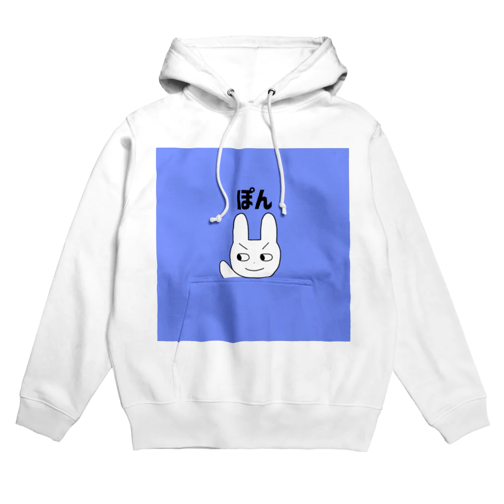 pon_kのぽんきちブルー Hoodie