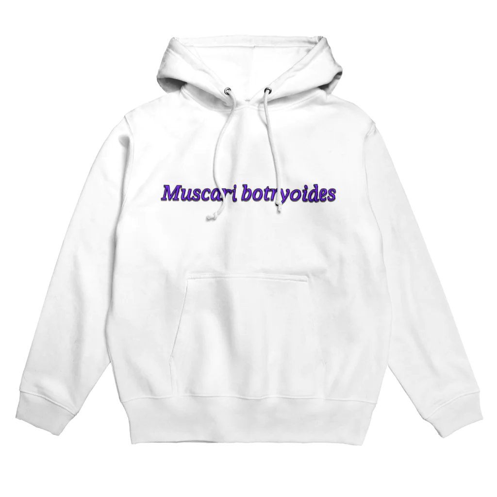 でおきしりぼ子の実験室のMuscari botryoides(1:1) Hoodie