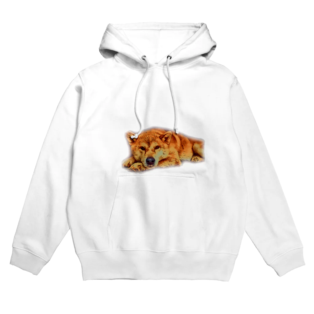 マンじょんジローの寝犬 Hoodie