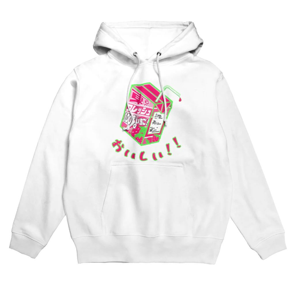 Tokyo Fresh Podcast Official ShopのTokyo Fresh Juice Strawberry  Hoodie