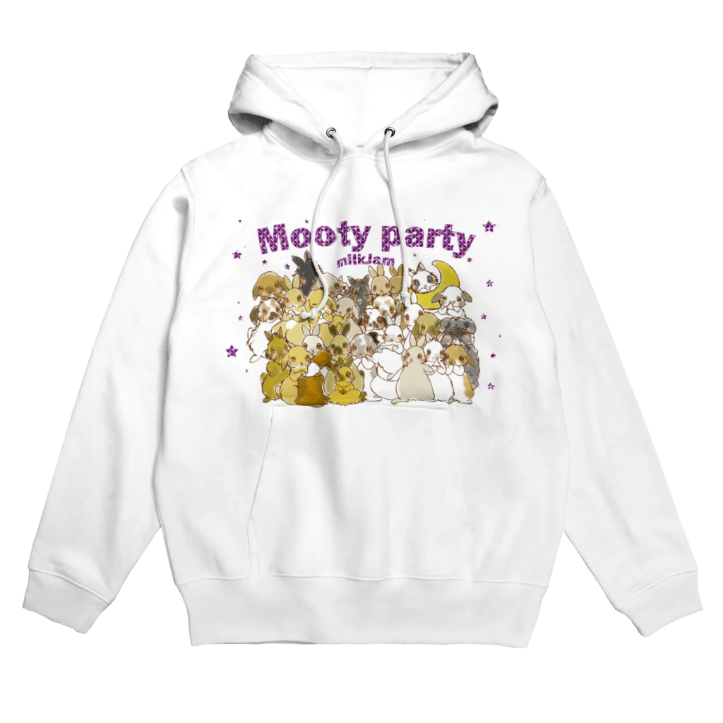 アトリエねぎやまの★Mooty party★ Hoodie