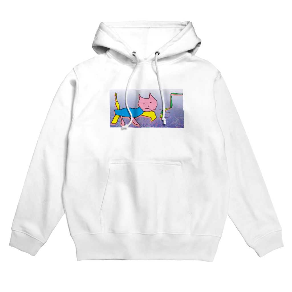 水草の猫マン２０２１ Hoodie