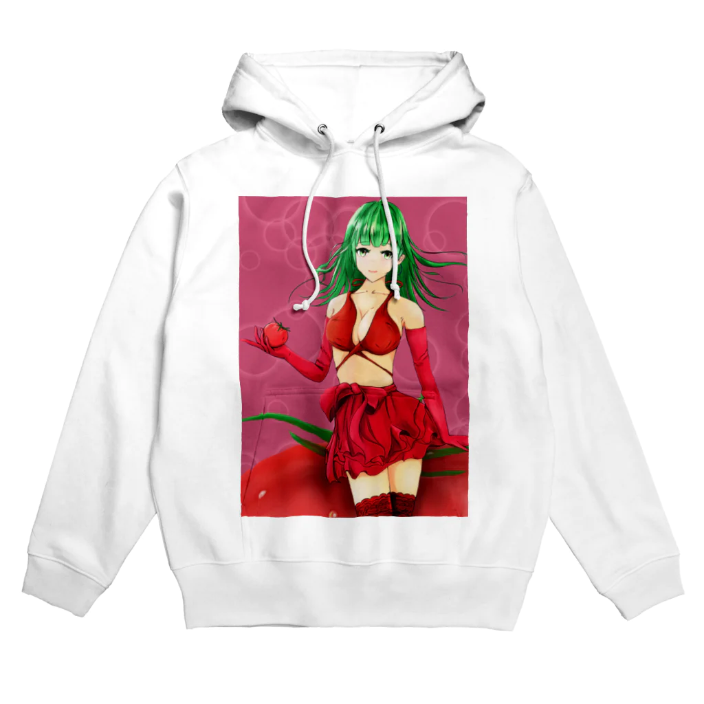 chicodeza by suzuriのトマトの妖精 Hoodie