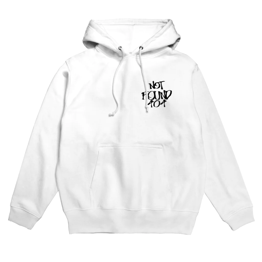crow-jobsのNOT FOUND 404 Hoodie