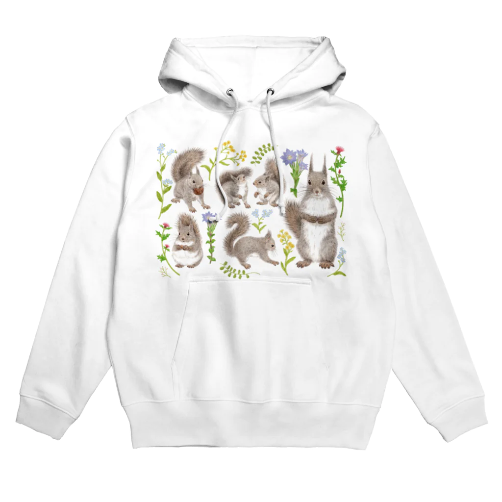 rokoの春のニホンリス Hoodie