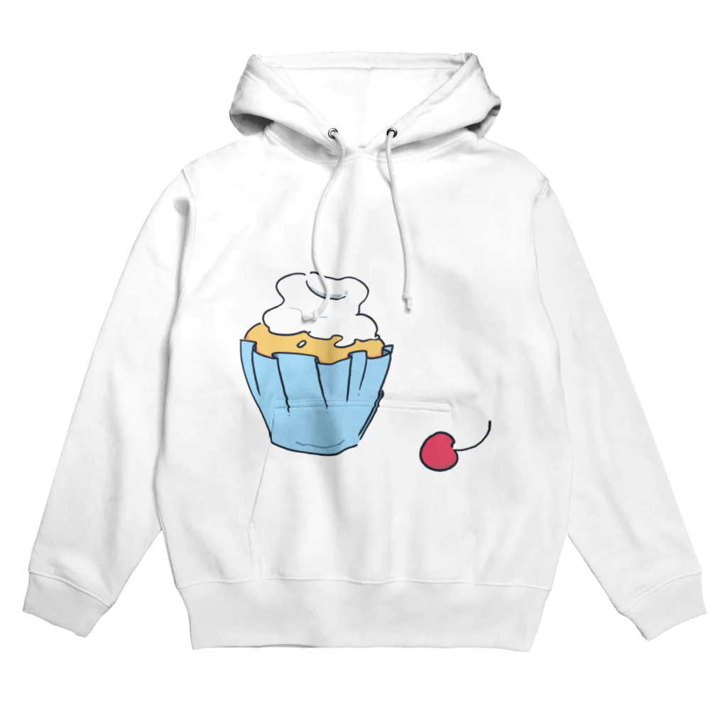 KUROのカップケーキ　ぽとり Hoodie