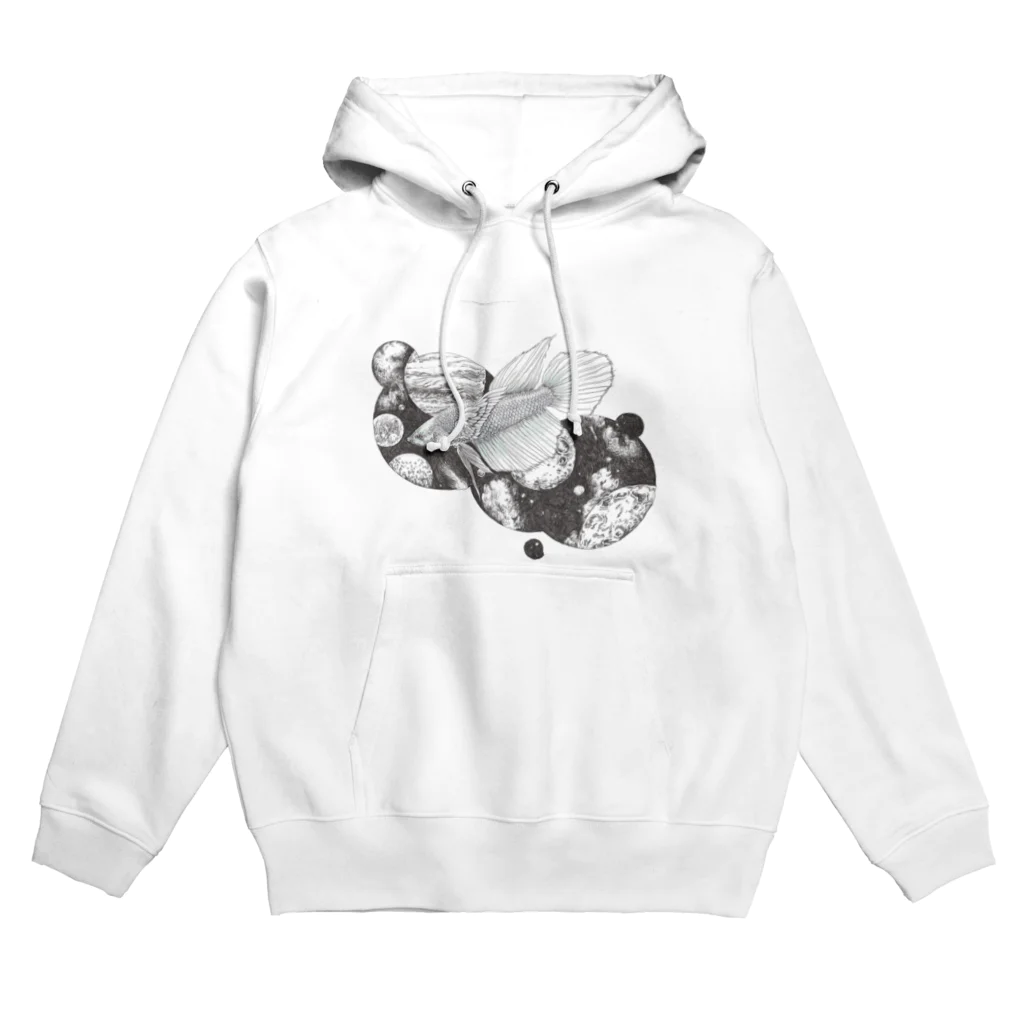 キダ虫の星空を泳ぐ Hoodie