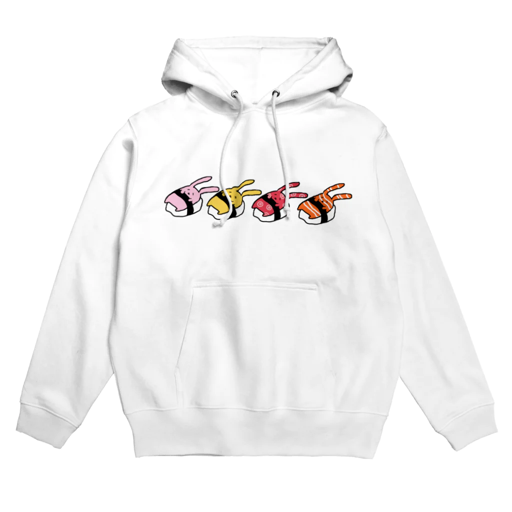 隠れ商店 やまわき屋の寿司うさ Hoodie