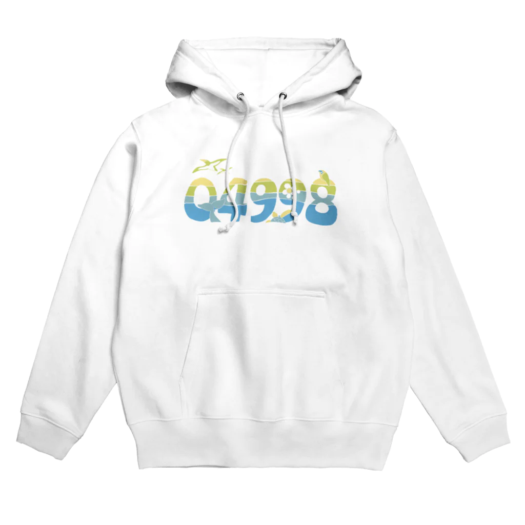 シマノカタチの小笠原市外局番グッズ Hoodie