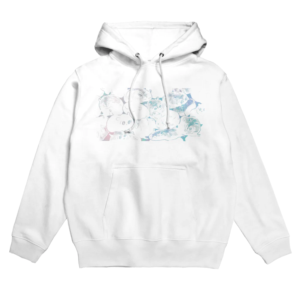 里 (sato)の溶ける Hoodie