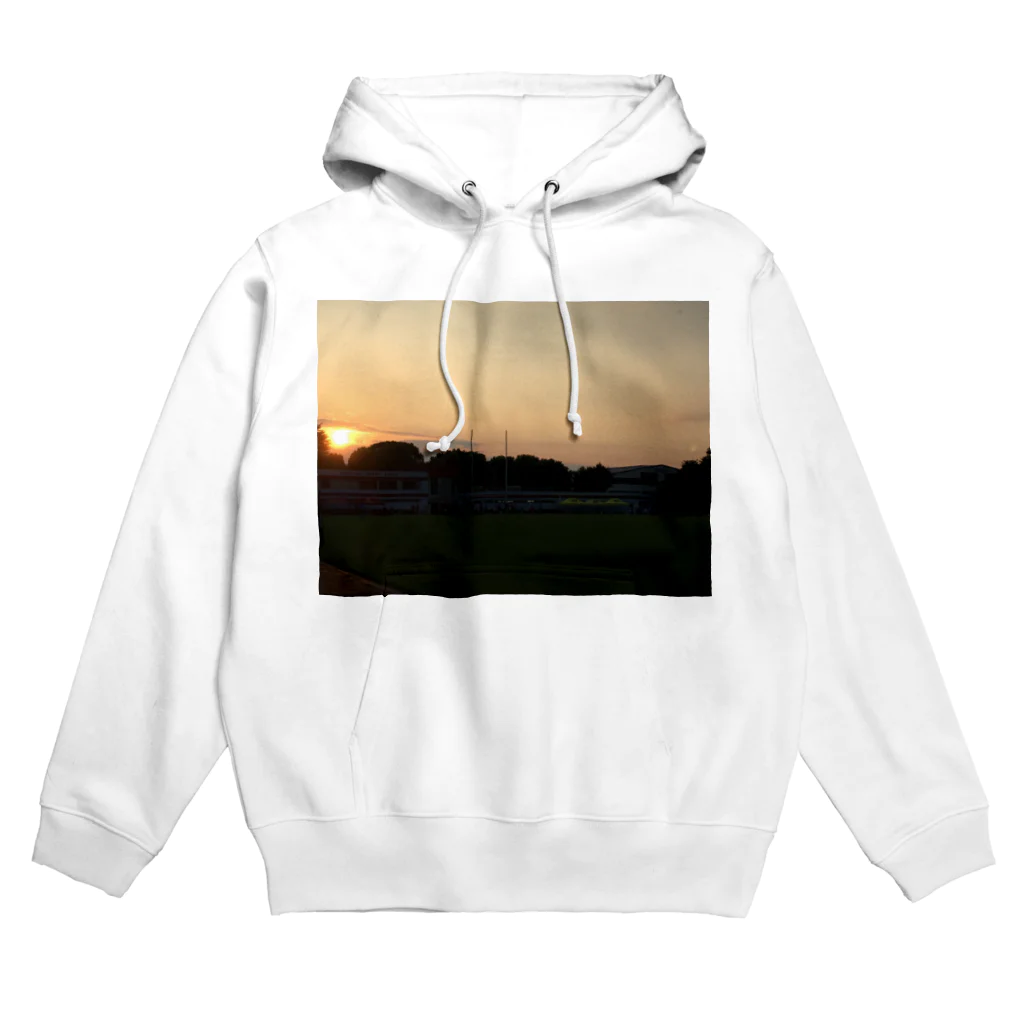 MSDのラグビー場の夕焼け Hoodie