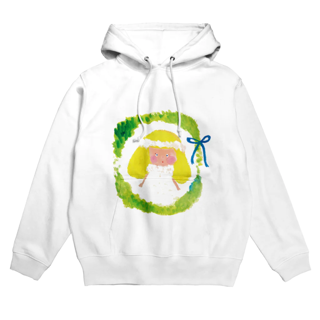 Ehonpockelの絵の具で描いたお姫さま Hoodie