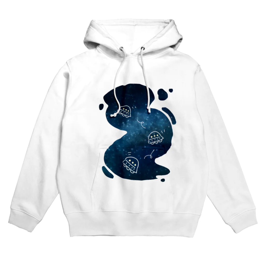 ひよこのUFO飛んでった Hoodie