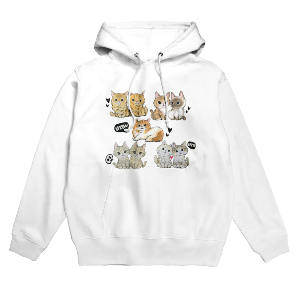 ICE BEANSのカジュファミリー Hoodie