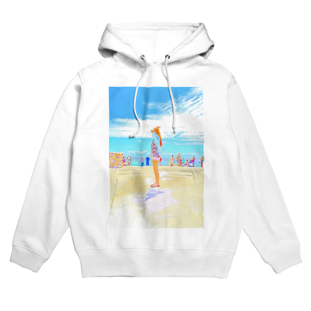 アロハスタイルハワイのハワイの地図 Hoodie