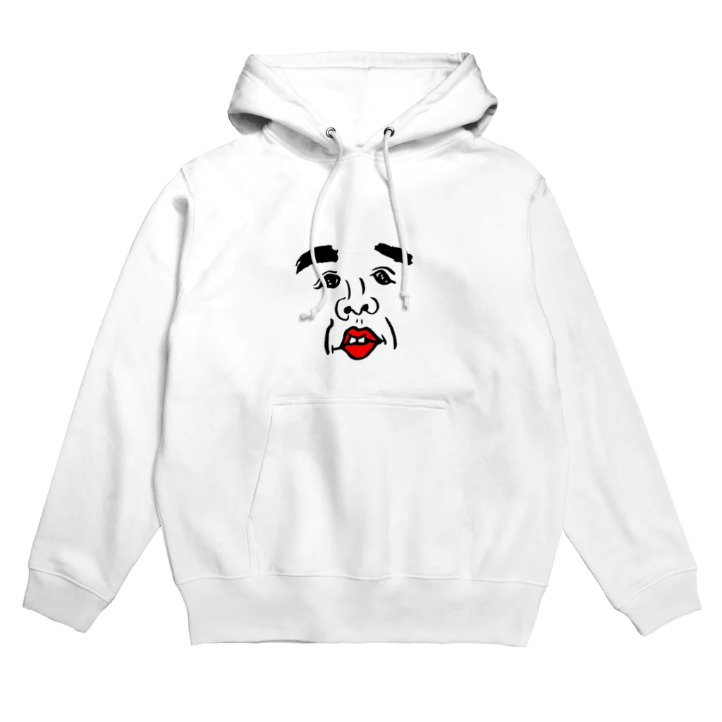 右手リアンうめもと公式のクソコラくん Hoodie