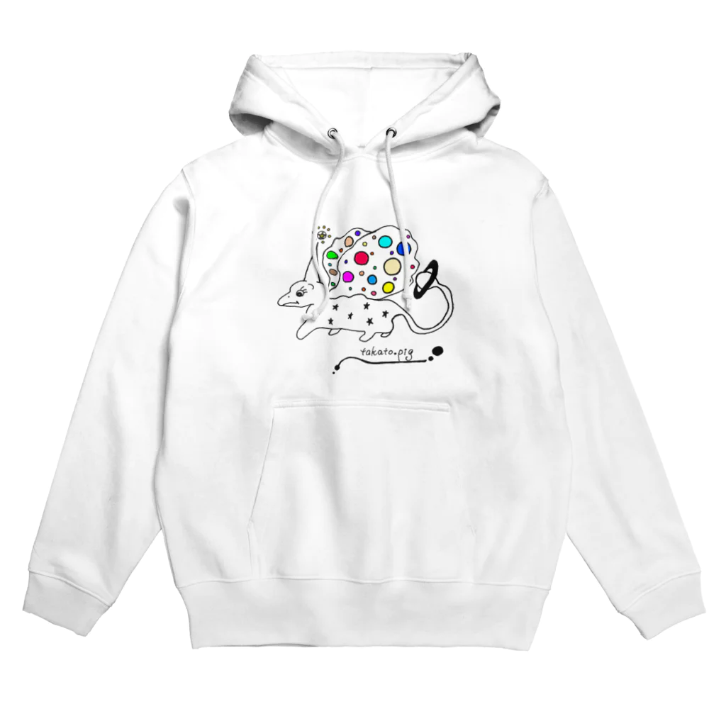 たかと。/大学生の日常の短足ユニコーン Hoodie