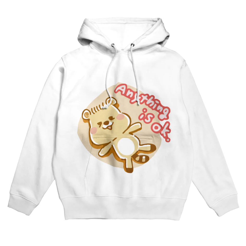 きゃらくたん@LINEスタンプ発売中のたんポコ「Anything is ok」 Hoodie