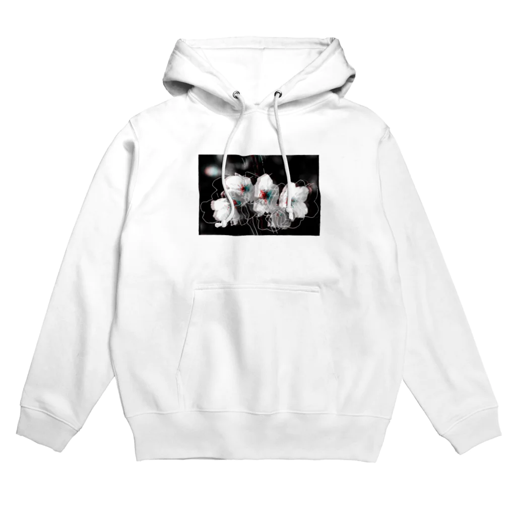 花壇の桜ビット Hoodie