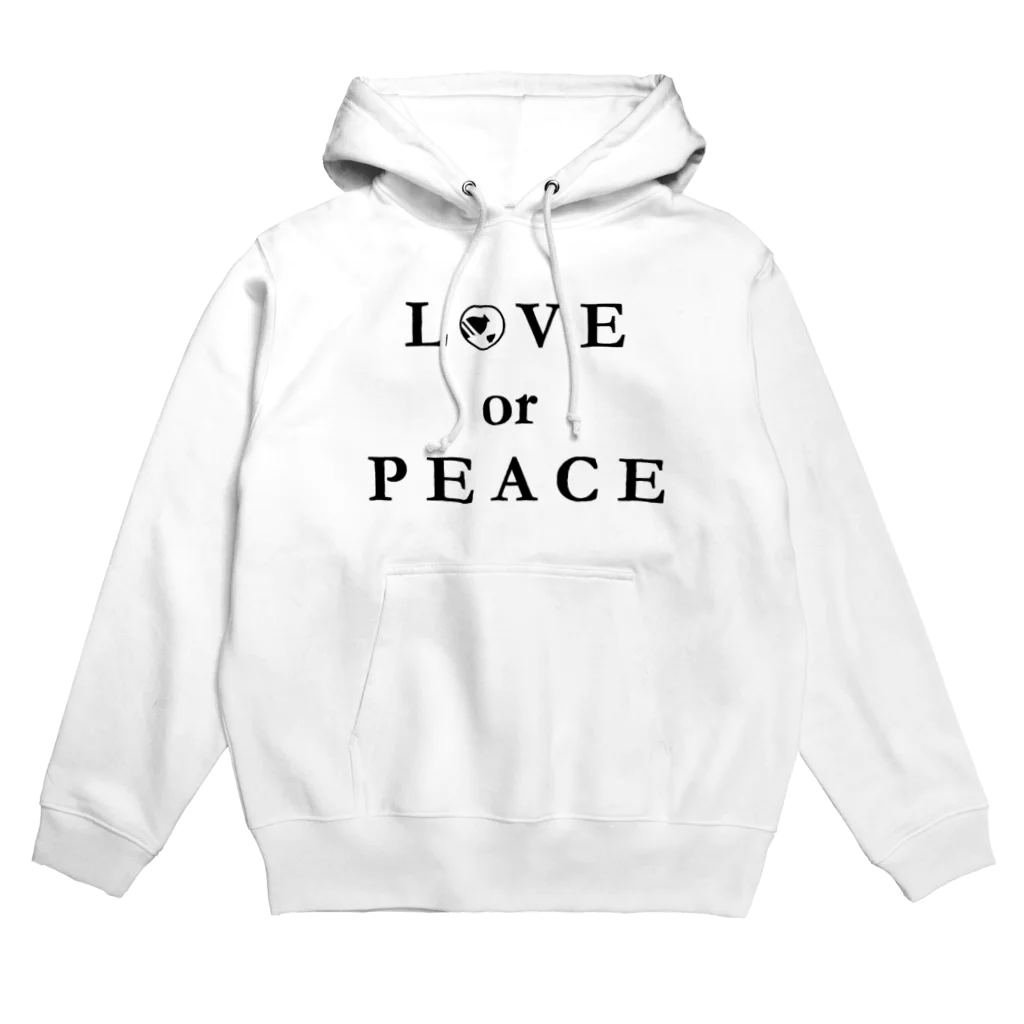 DRUNK SHREDDERのLOVE or PEACE Hoodie