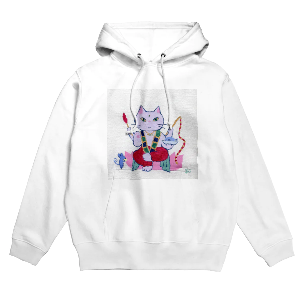 Link∞artの猫神さま Hoodie