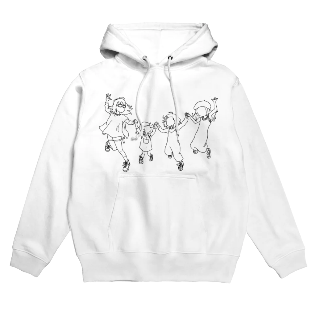 央結〜omusubi〜の4人娘 Hoodie