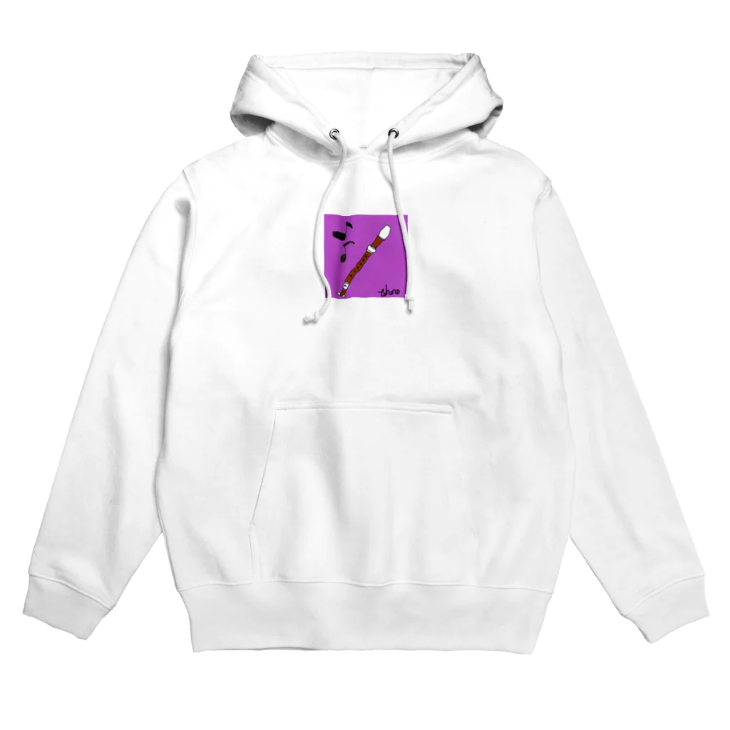 tohonoデザインショップのワンショットホラー7　リコーダー Hoodie