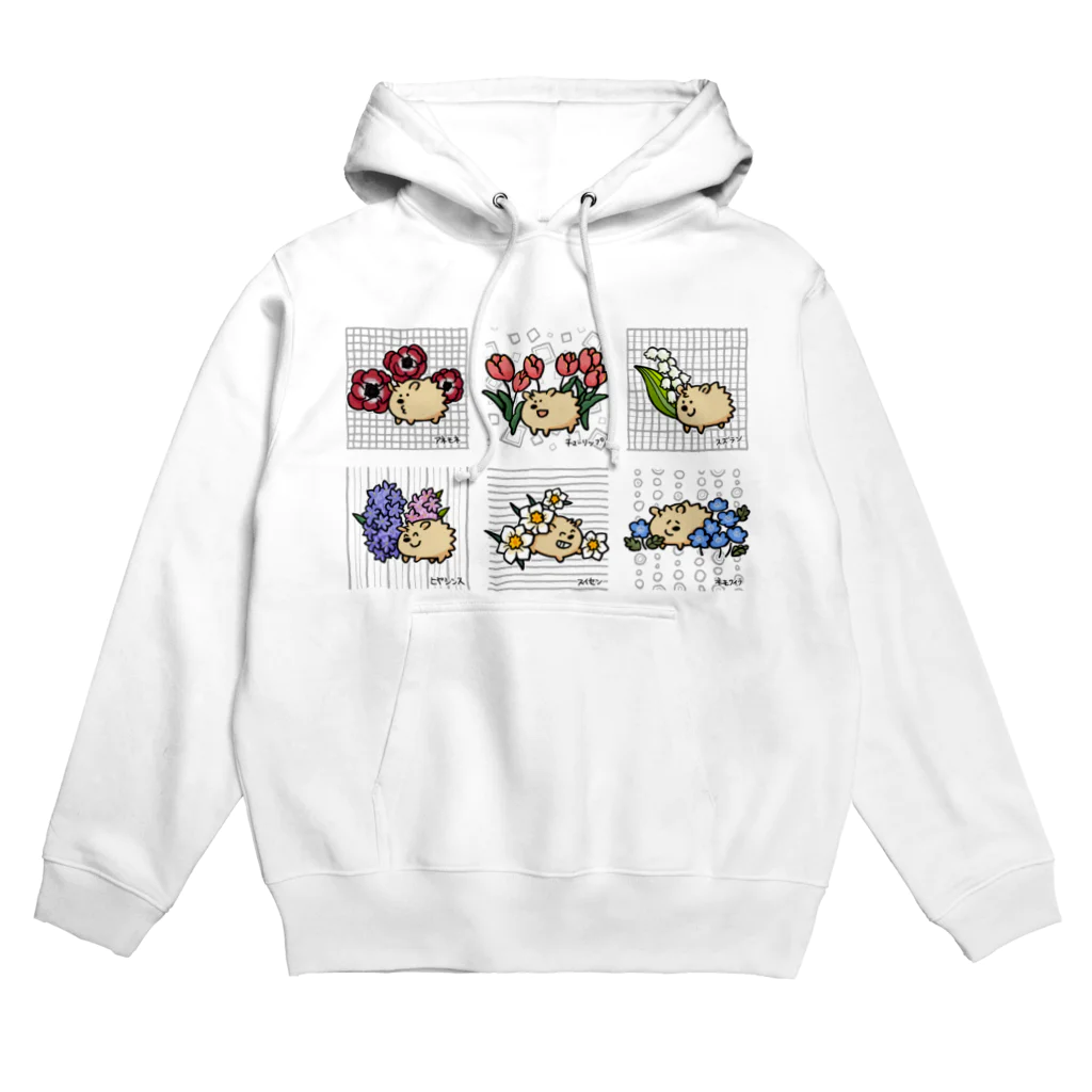 まつぼっくりの春の花 Hoodie