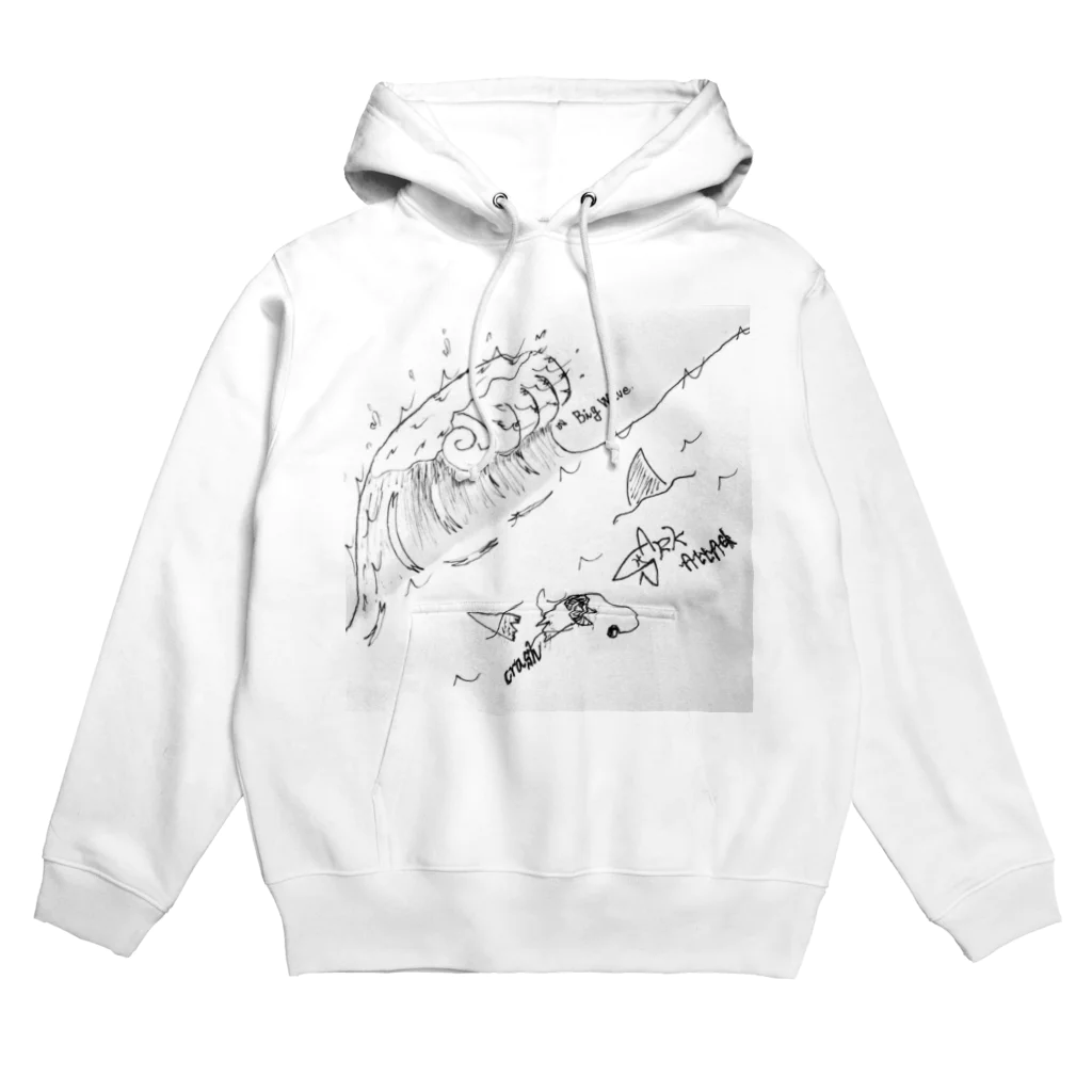 Gai HamasakiのBIG WAVE Hoodie